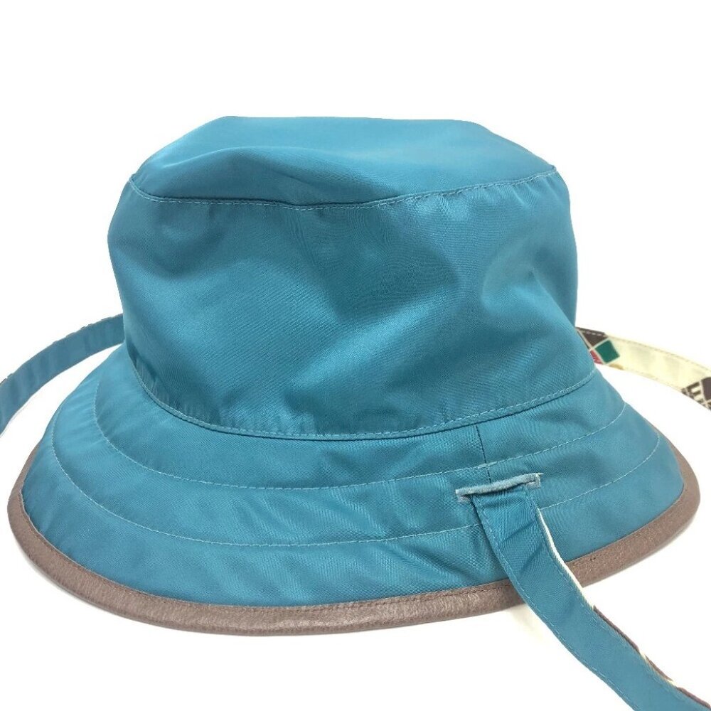 GUCCI 652942 Reversible logo THE NORTH FACE collaboration Bucket hat Unused - Picture 3 of 14
